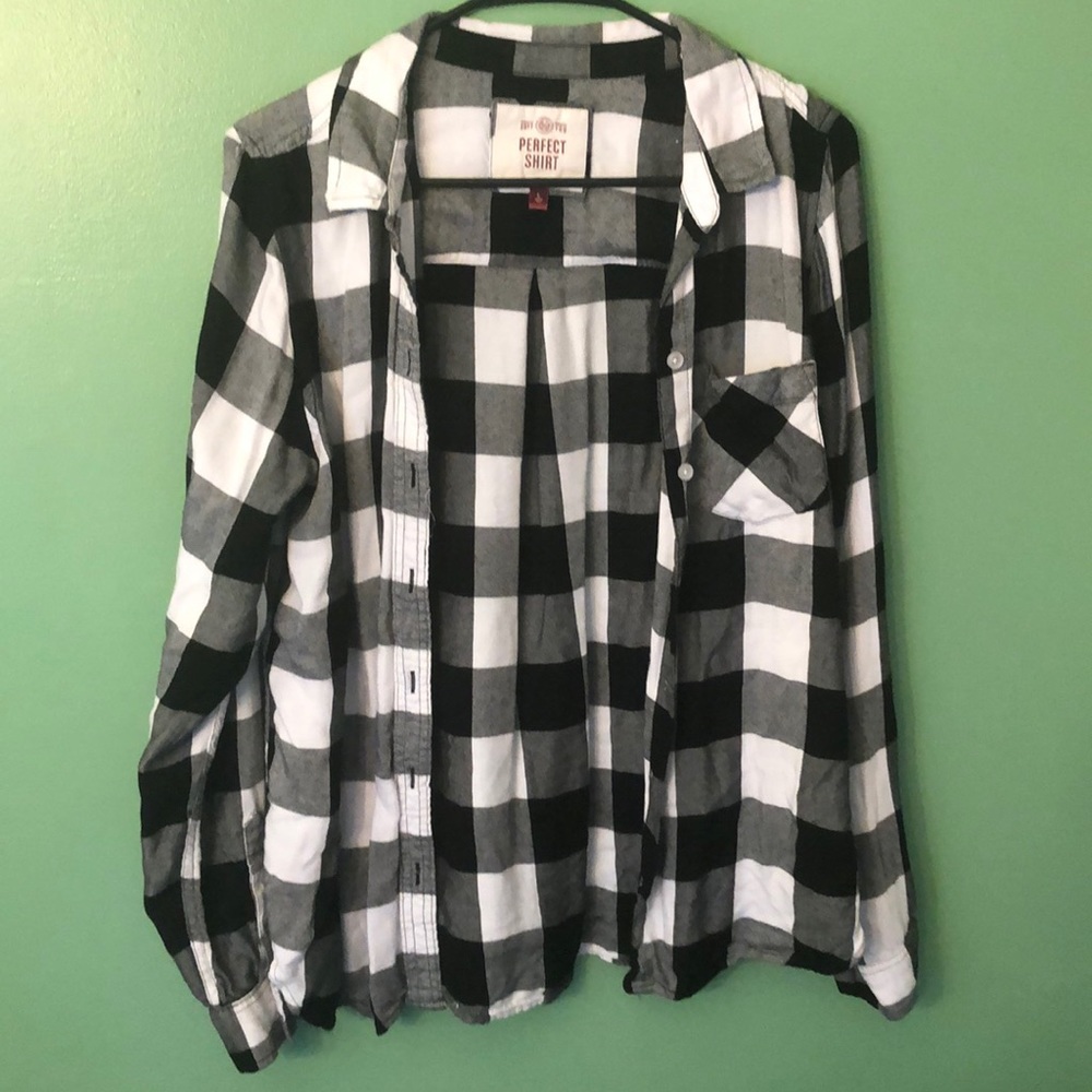 Black and White Flannel